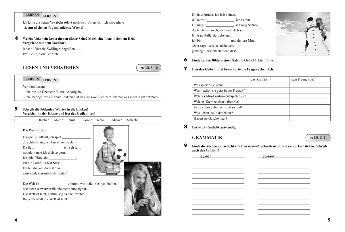 Deutsch Gemeinsam. Учебна тетрадка по немски език за 5. клас - Image 4