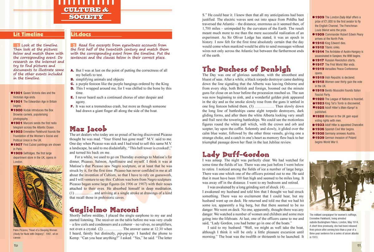 LitUps! Language. Literature. Culture for the 12th Grade, B2. Student’s Book. Part Two Английски език B2 за 12. клас – профилирана подготовка, част втора - Image 7