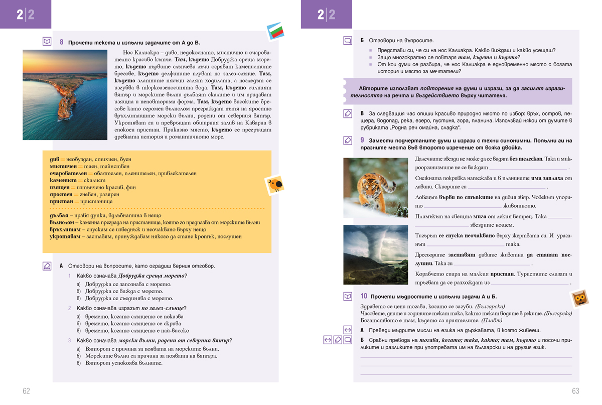 Български език за 5. клас. Учебно помагало за подпомагане на обучението, организирано в чужбина - Image 9