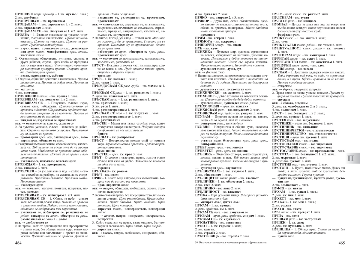 Български синонимен и антонимен речник с фразеологизми - Image 9