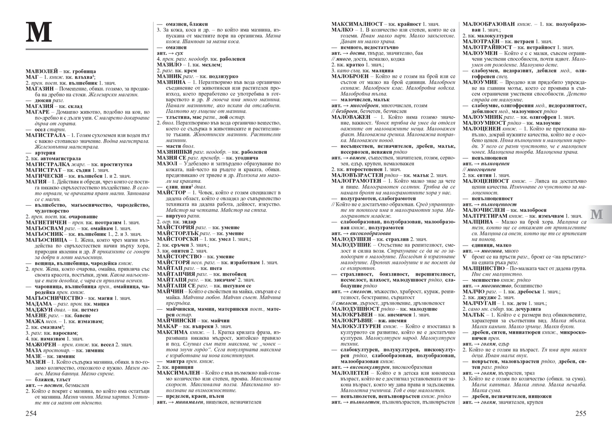 Български синонимен и антонимен речник с фразеологизми - Image 6