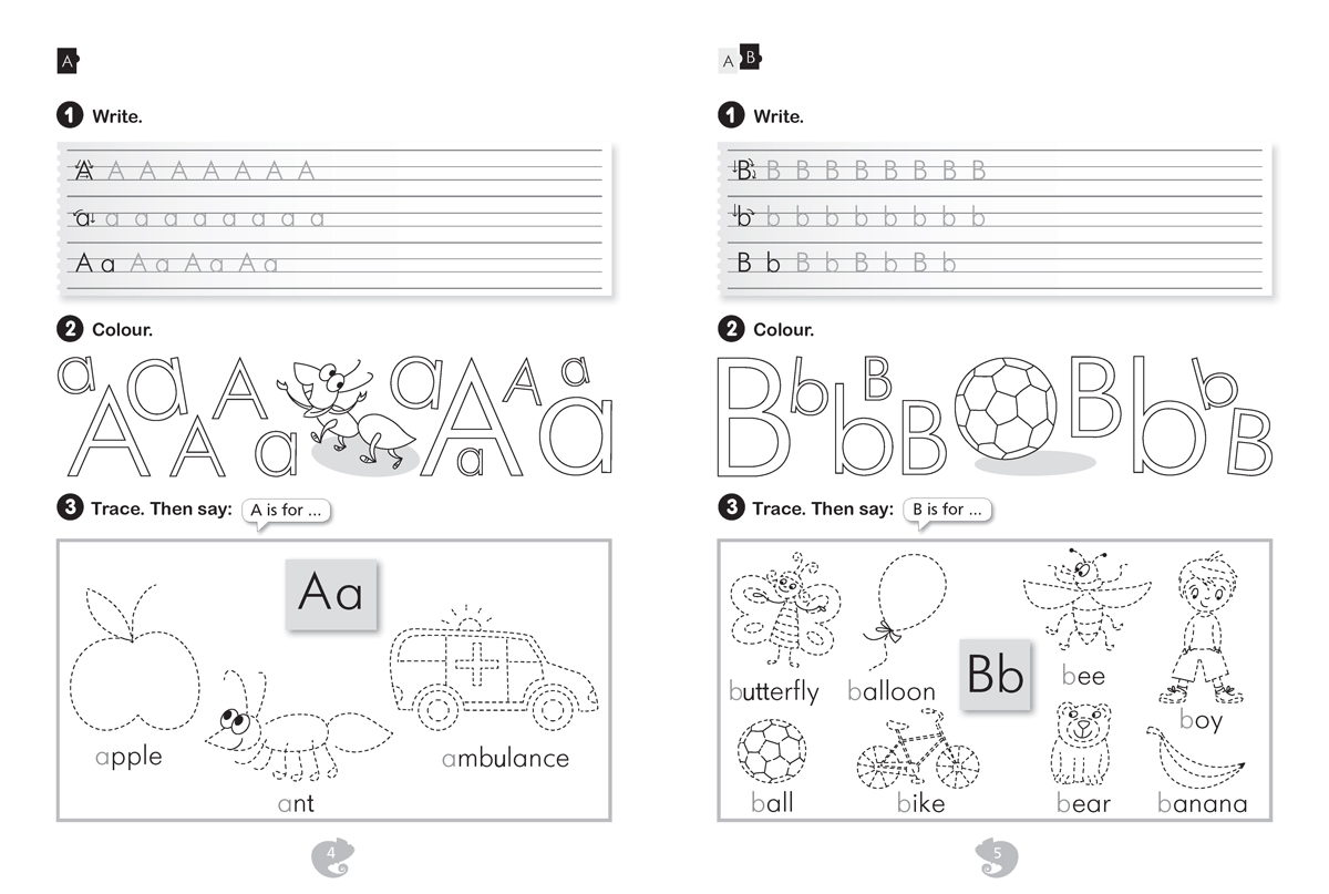 Hello! New edition. Writing Book. Тетрадка – писанка по английски език за 1. клас - Image 2
