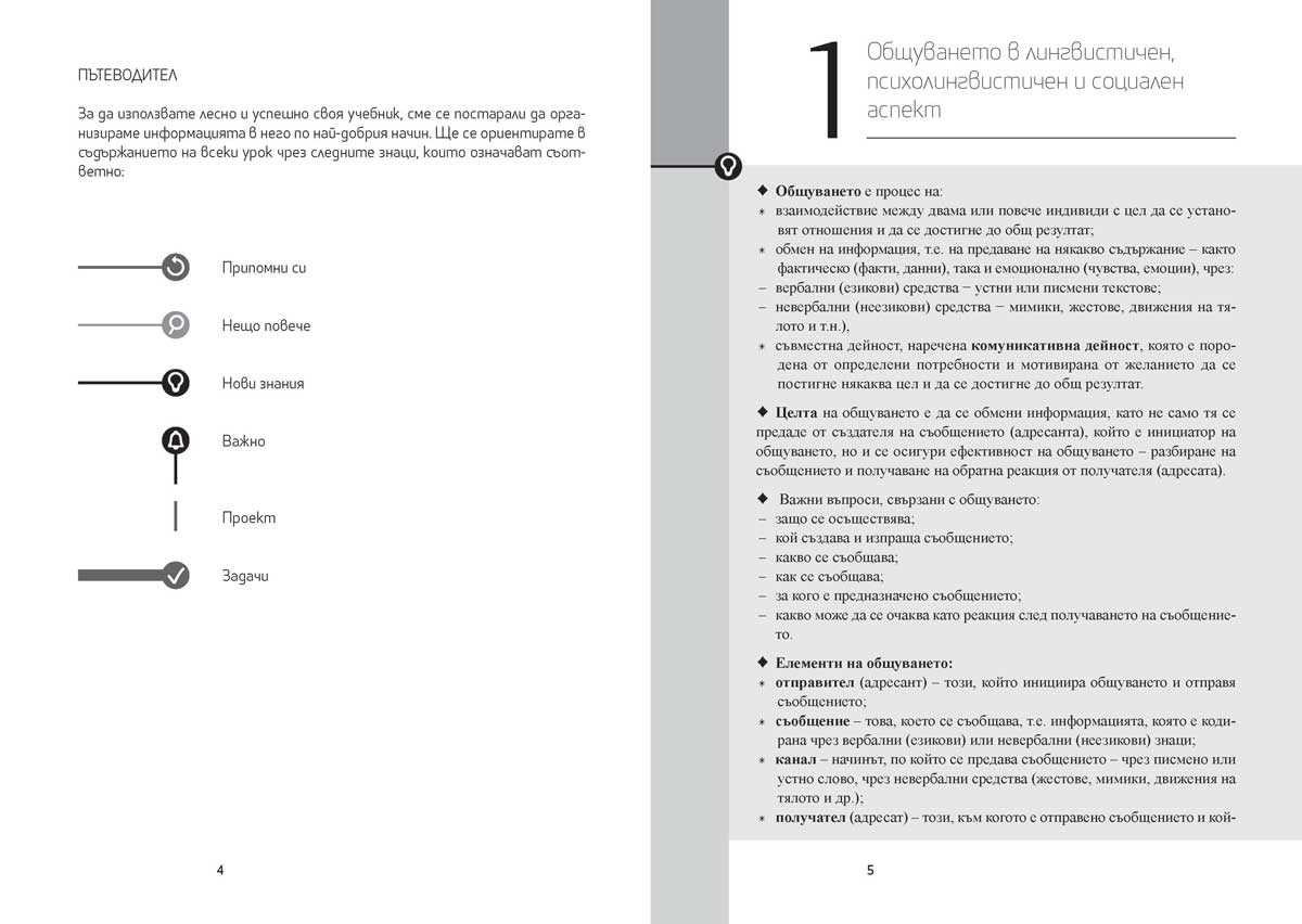 Български език за 11. – 12. клас. Профилирана подготовка. Модул 1. Езикът и обществото - Image 4