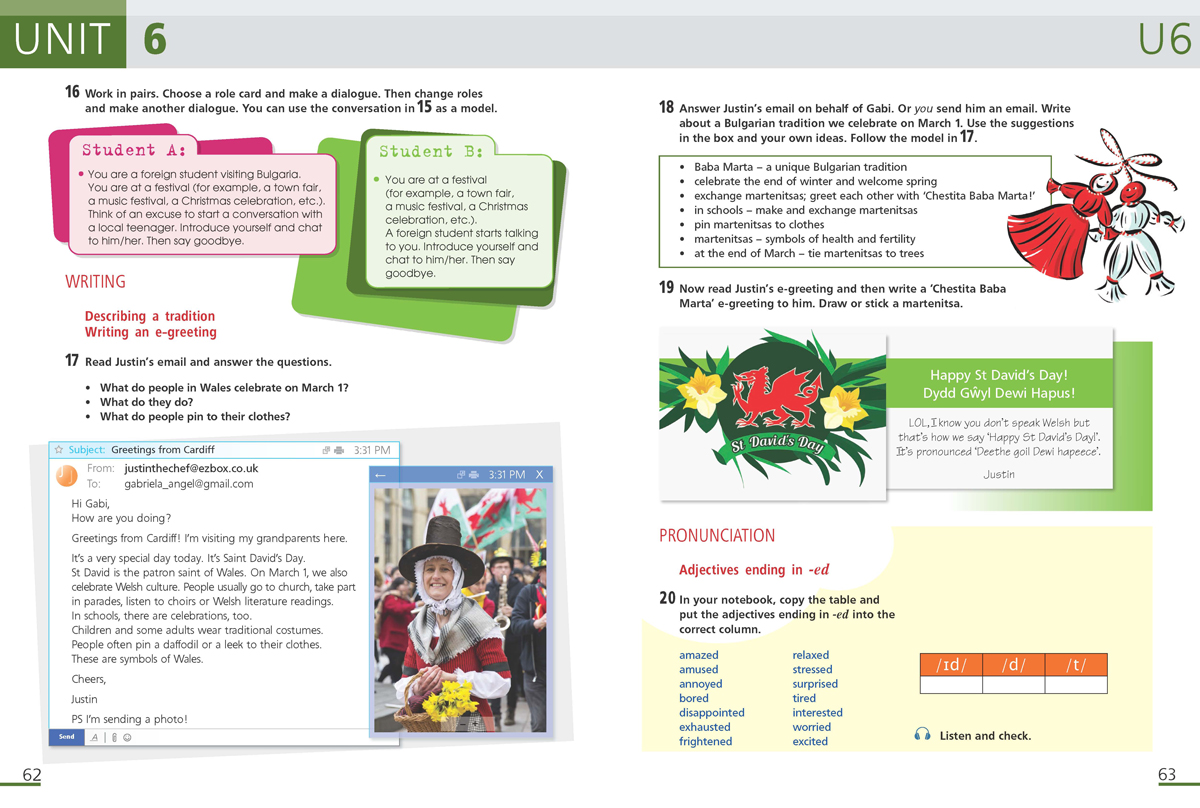 Hello! New edition. Учебник по английски език за 7. клас - Image 8