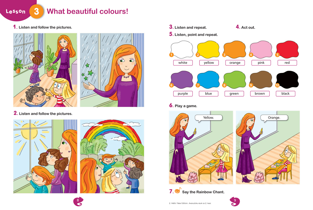 Hello! New edition. Английски език за 2. клас - Image 6