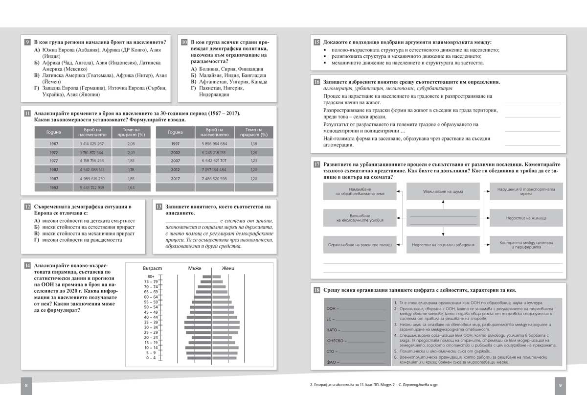 География и икономика за 11. клас. Профилирана подготовка. Модул 2. Геополитически и обществена култура - Image 6
