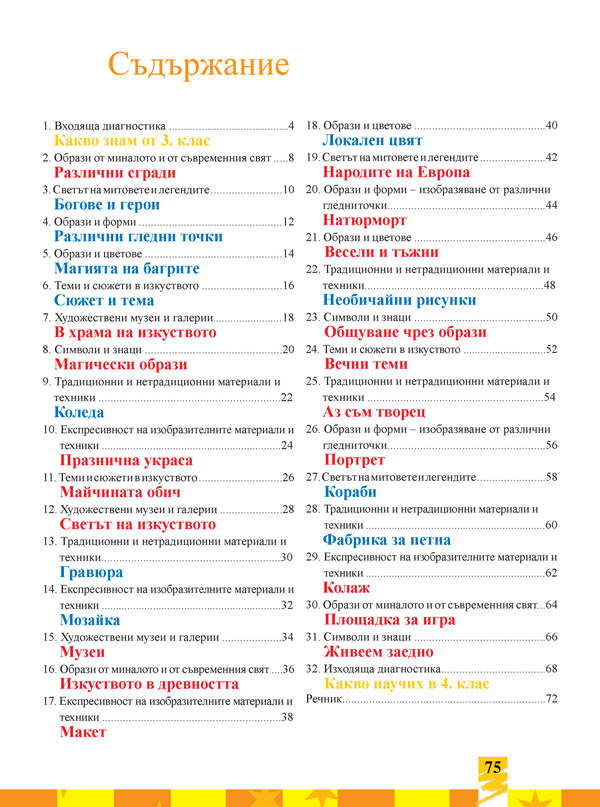 Изобразително изкуство за 4. клас - Image 9