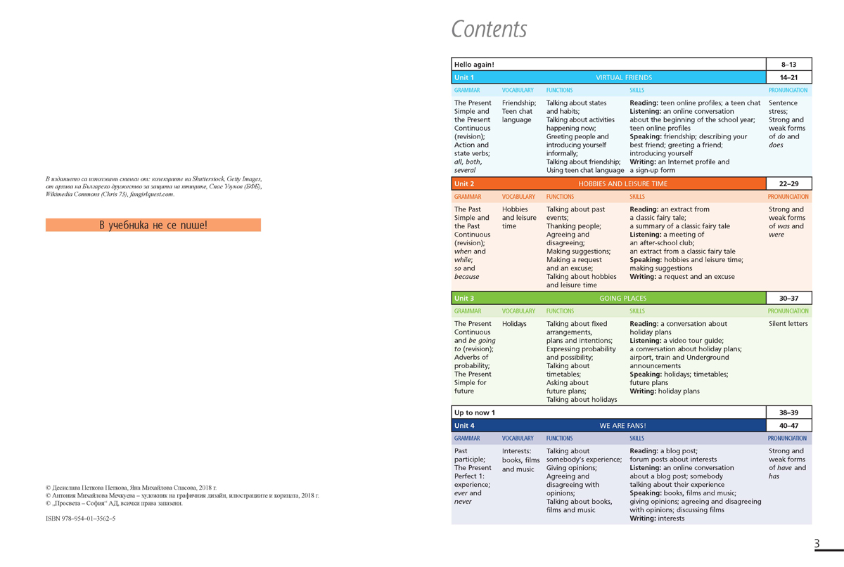 Hello! New edition. Учебник по английски език за 7. клас - Image 2