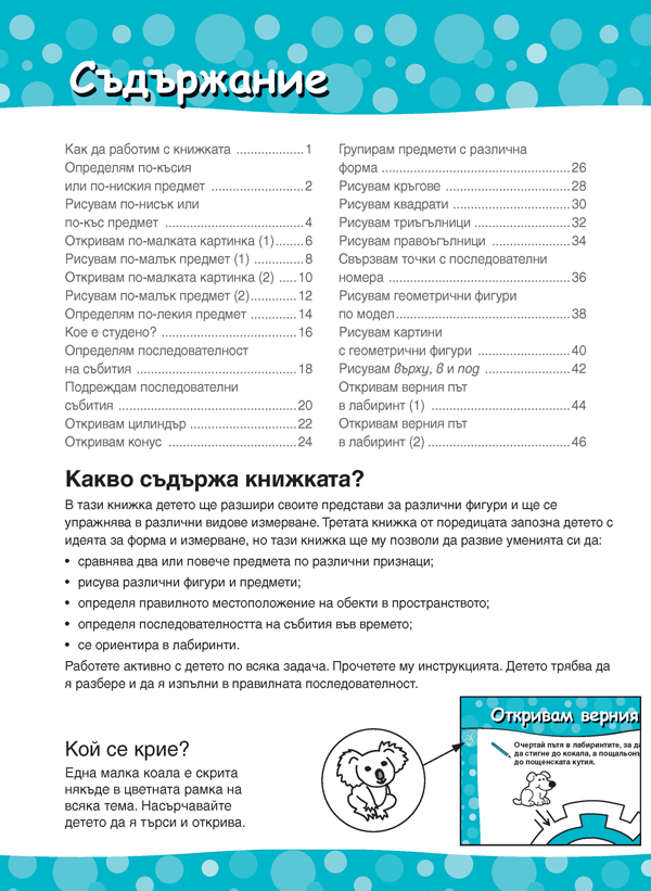 Броя и смятам. Книжка 5. Уча се да рисувам и измервам. За деца на 6 – 7 години - Image 2