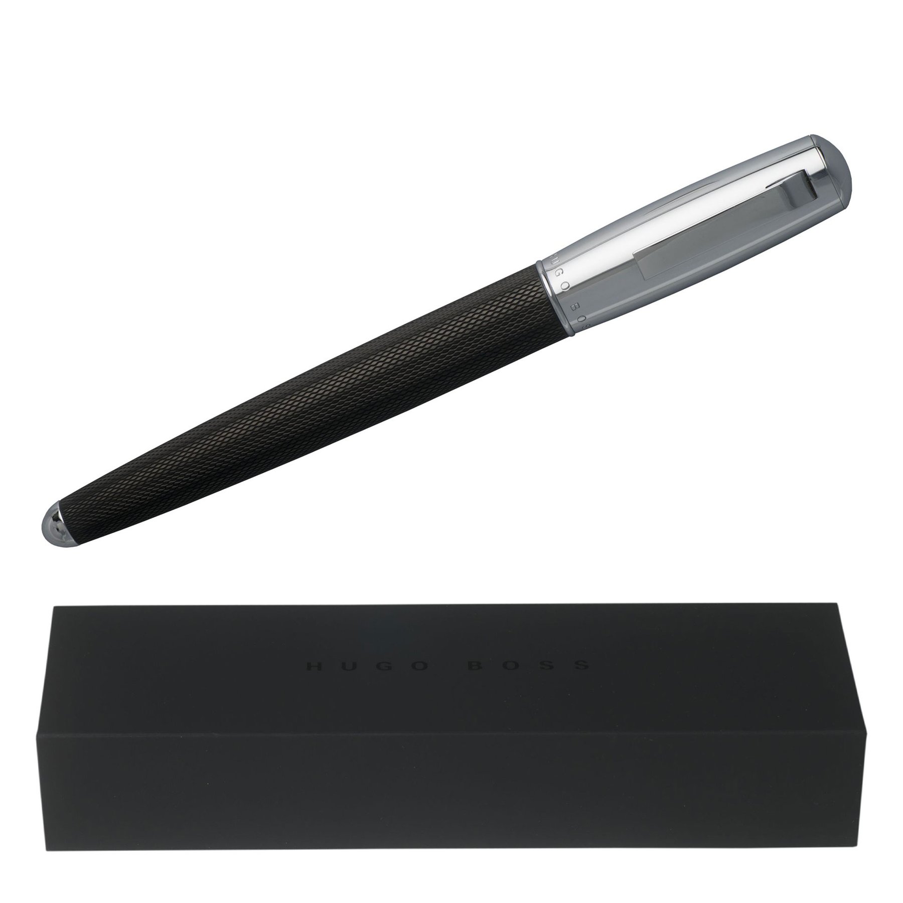 Hugo Boss Писалка Pure, в кутия, черна - Image 3