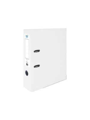 Colori Класьор, 8 cm, PP, с метален кант, несглобен, бял, 50 броя