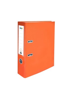 Office 1 Класьор, 8 cm, PP, несглобен, оранжев, 50 броя