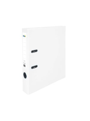 Office 1 Класьор, 5 cm, PP, несглобен, бял, 50 броя
