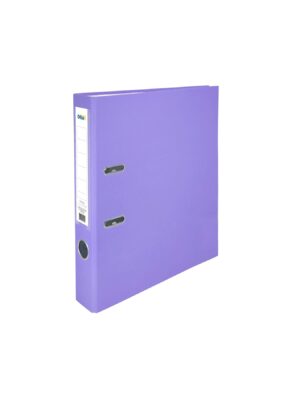 Office 1 Класьор, 5 cm, PP, несглобен, люляк, 50 броя