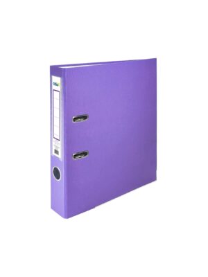 Office 1 Класьор, 5 cm, PP, с метален кант, несглобен, лилав, 50 броя
