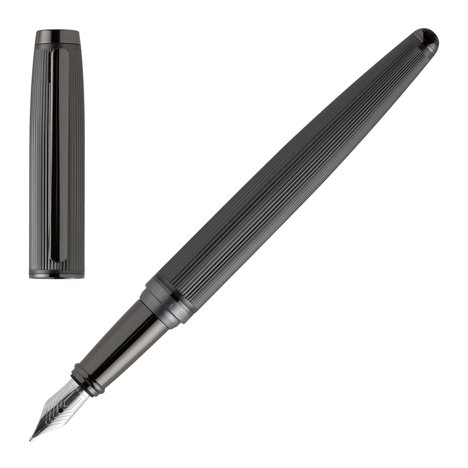 Hugo Boss Писалка Blaze Gun, в кутия, черна