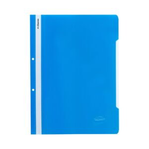 Office 1 Папка, PP, с перфорация, синя, 50 броя