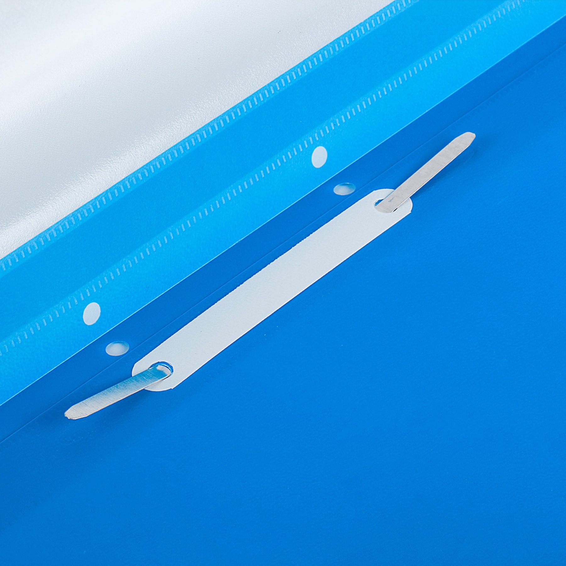 Office 1 Папка, PP, с перфорация, синя, 50 броя - Image 2