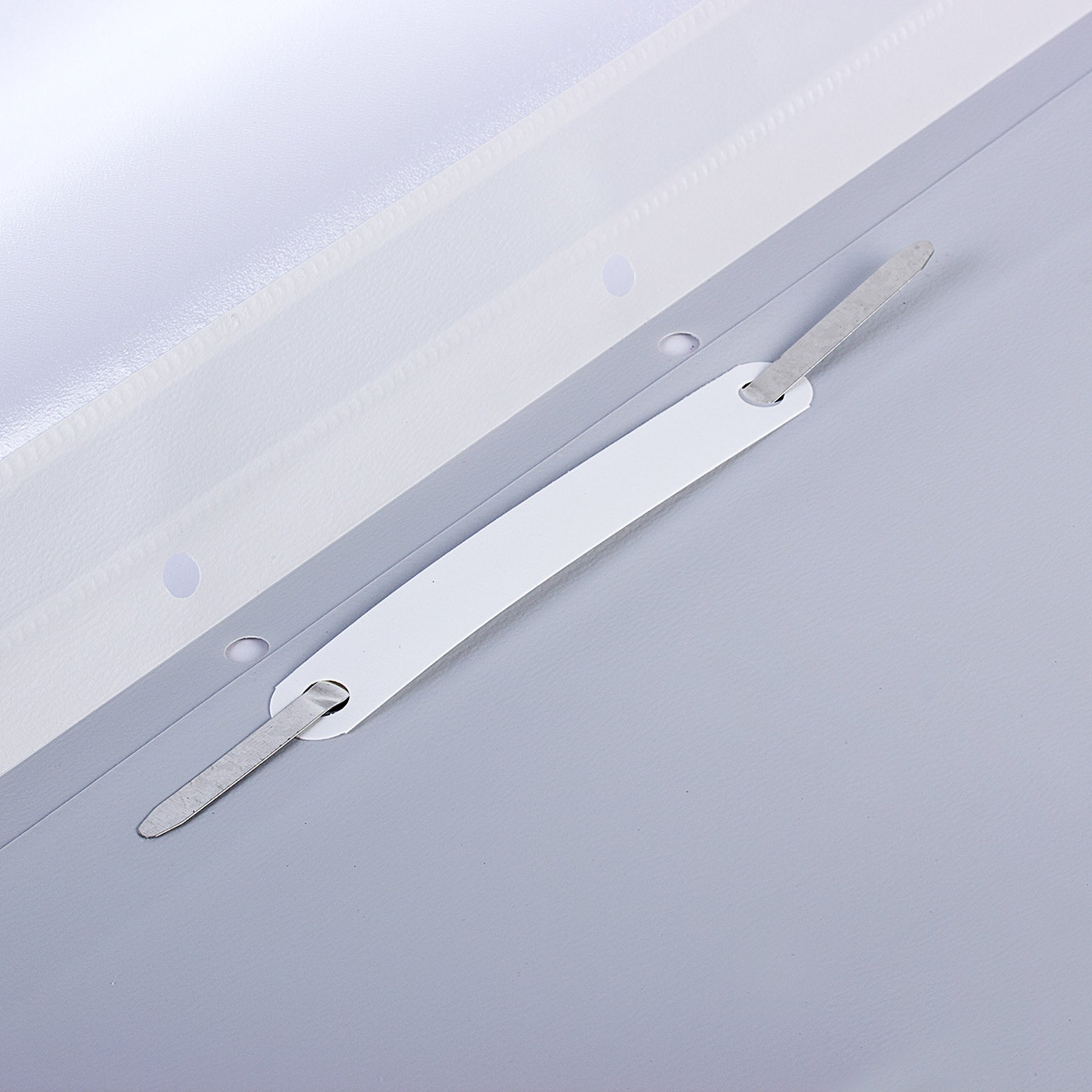 Office 1 Папка, PP, с перфорация, сива, 50 броя - Image 2