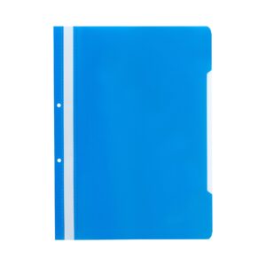 Папка Economy, PP, с перфорация, синя