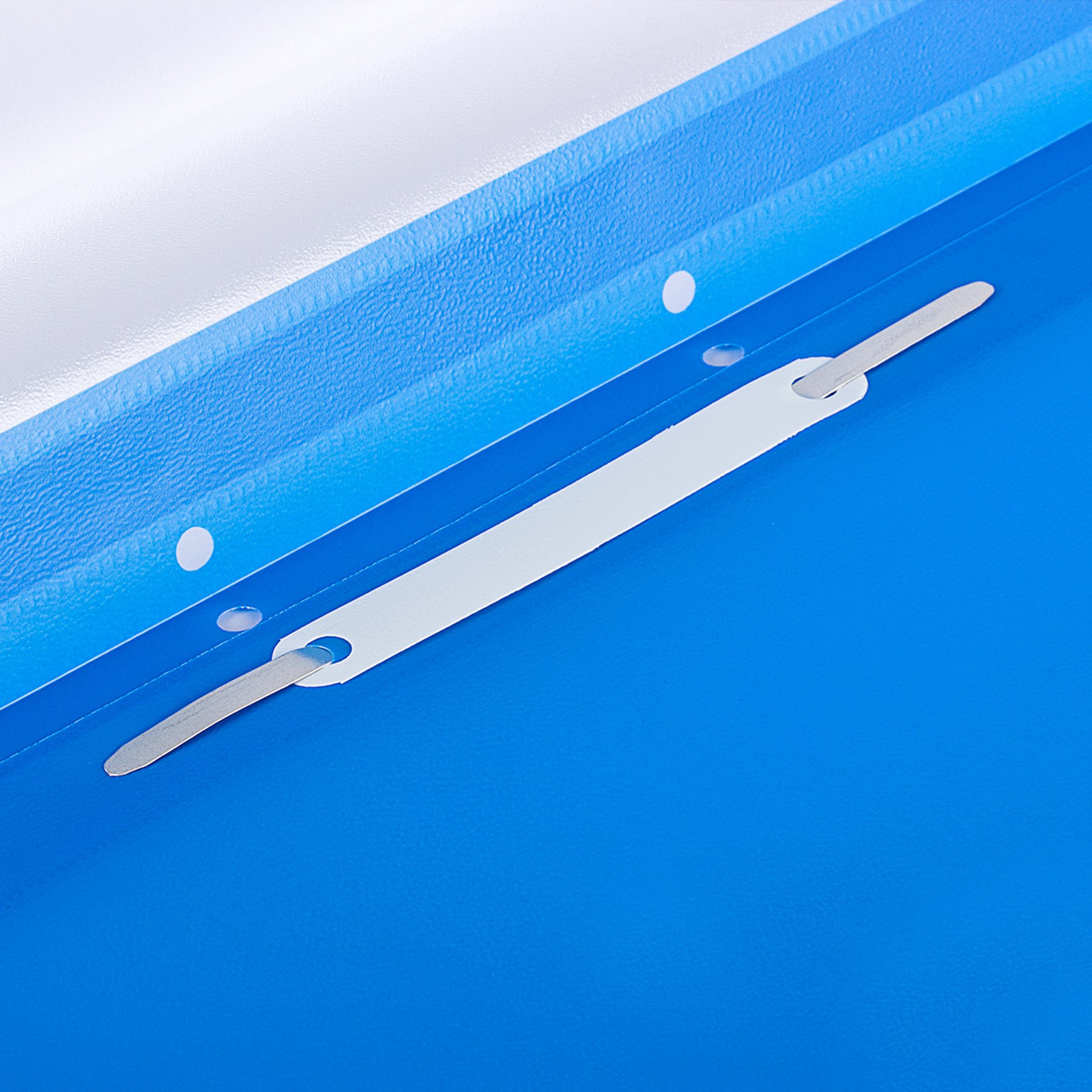 Папка Economy, PP, с перфорация, синя, 50 броя - Image 2