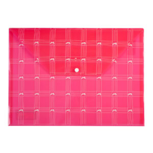 Faber-Castell Папка, PP, с копче, с лого, червена