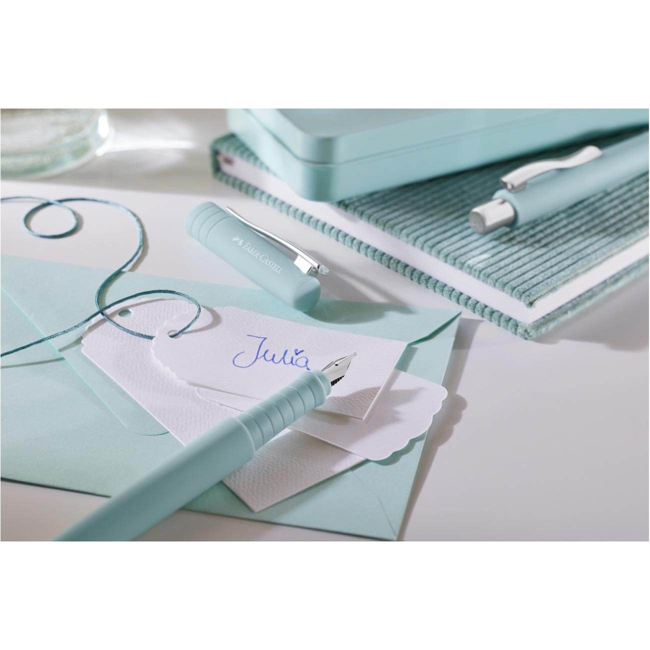 Faber-Castell Писалка Poly, М, карибскосиня - Image 3