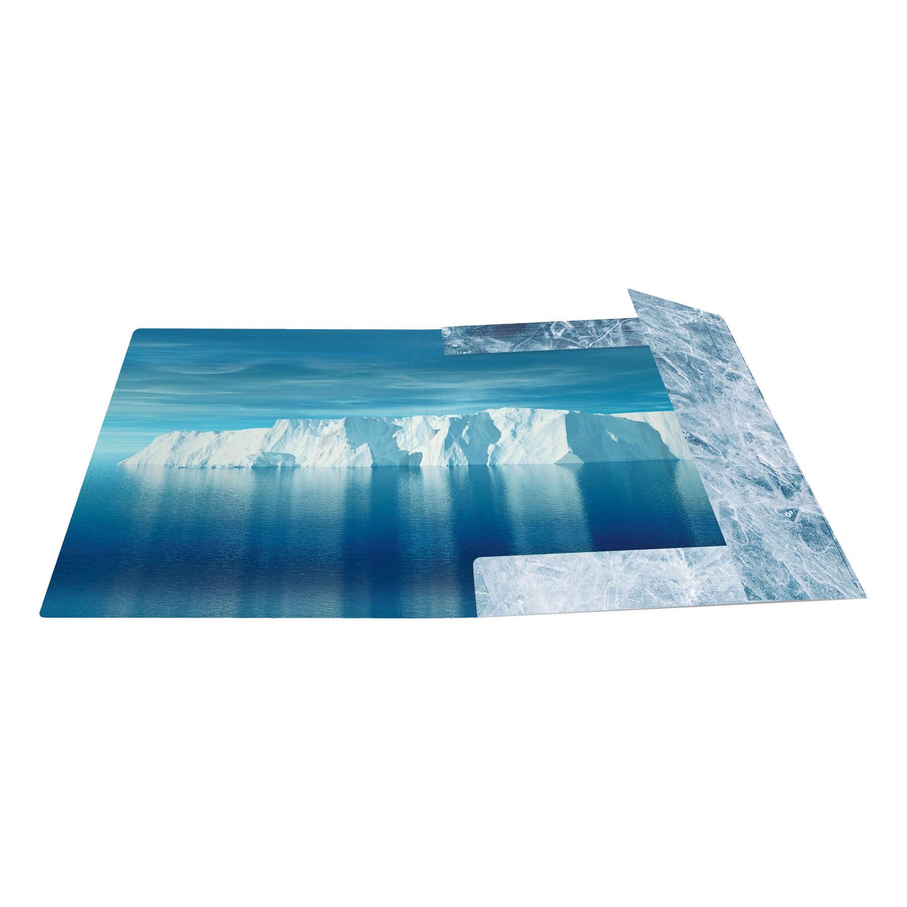 Herma Папка Nature, картонена, с ластик, A4, лед - Image 2