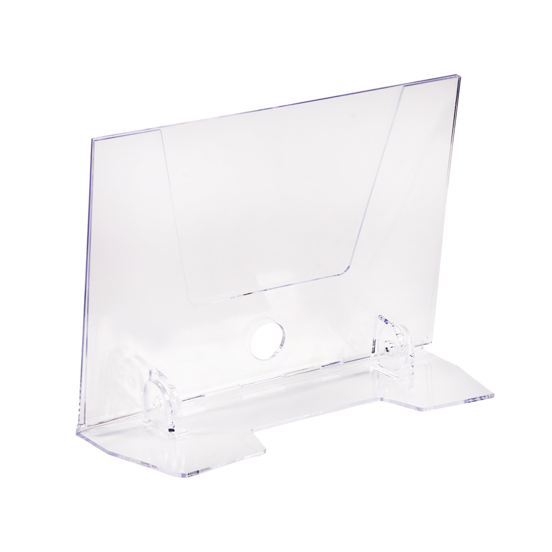 KEJEA Информационна поставка, с променлив наклон, хоризонтална, A4, прозрачна - Image 3