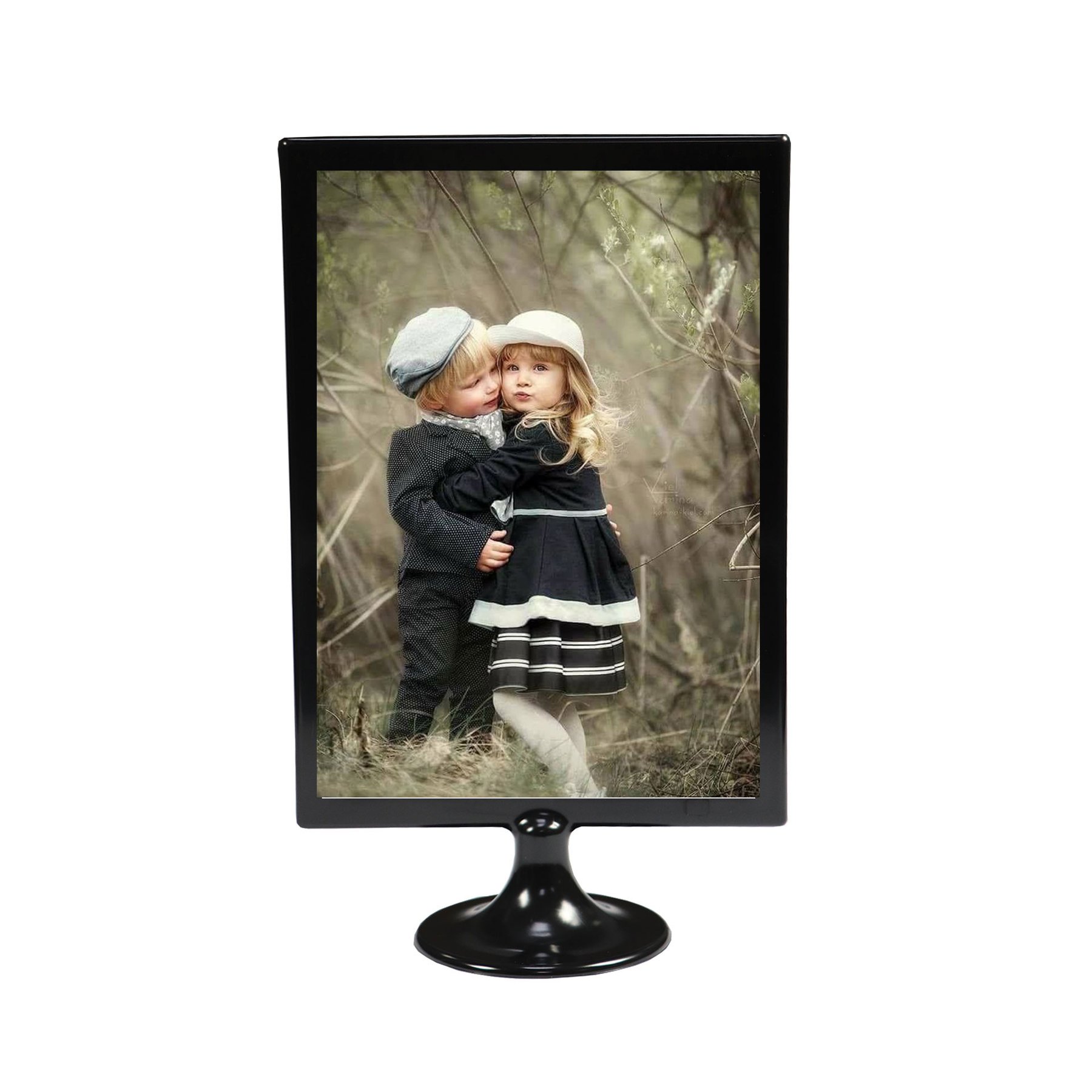 KEJEA Информационна поставка, вертикална, A4, черна - Image 3