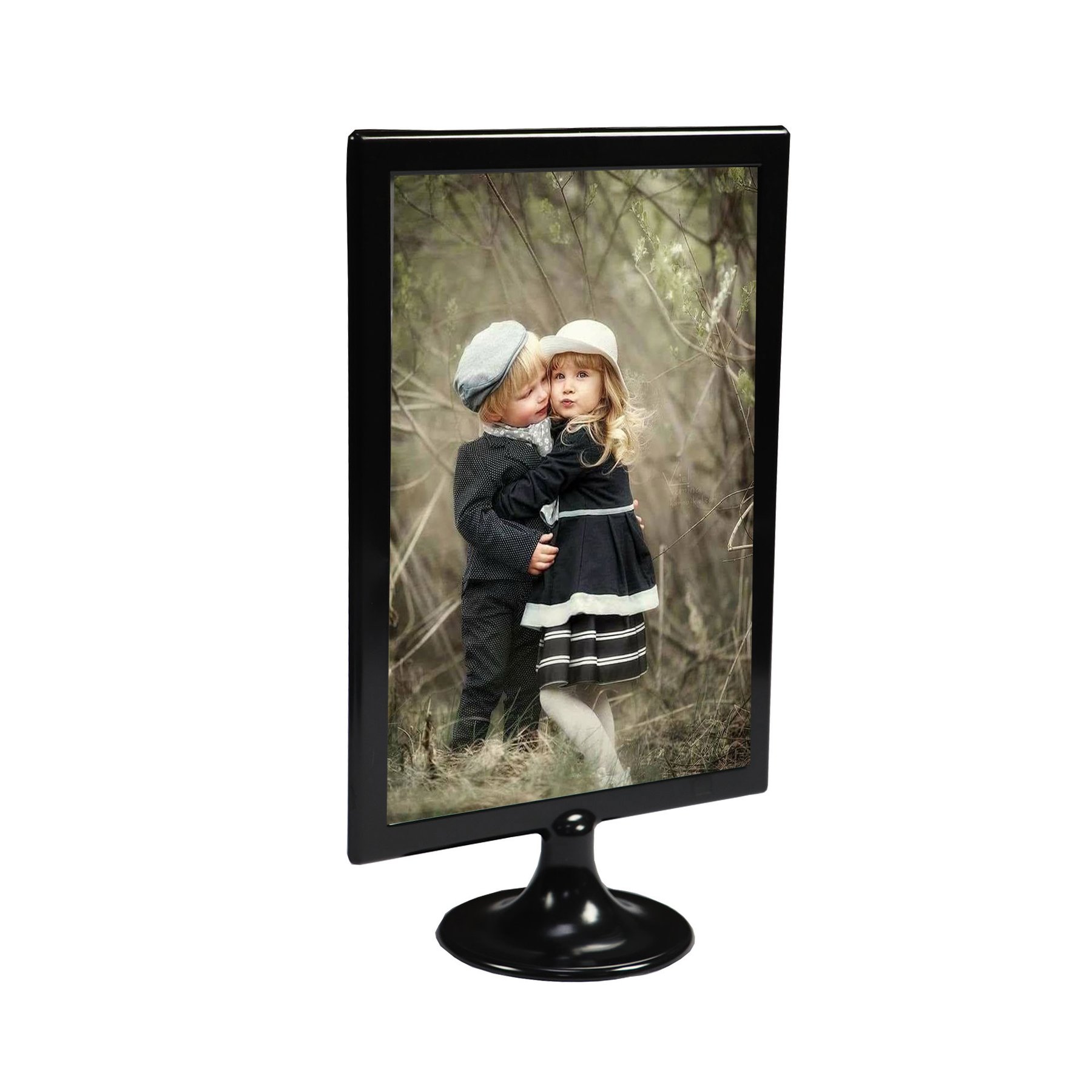 KEJEA Информационна поставка, вертикална, A4, черна - Image 4