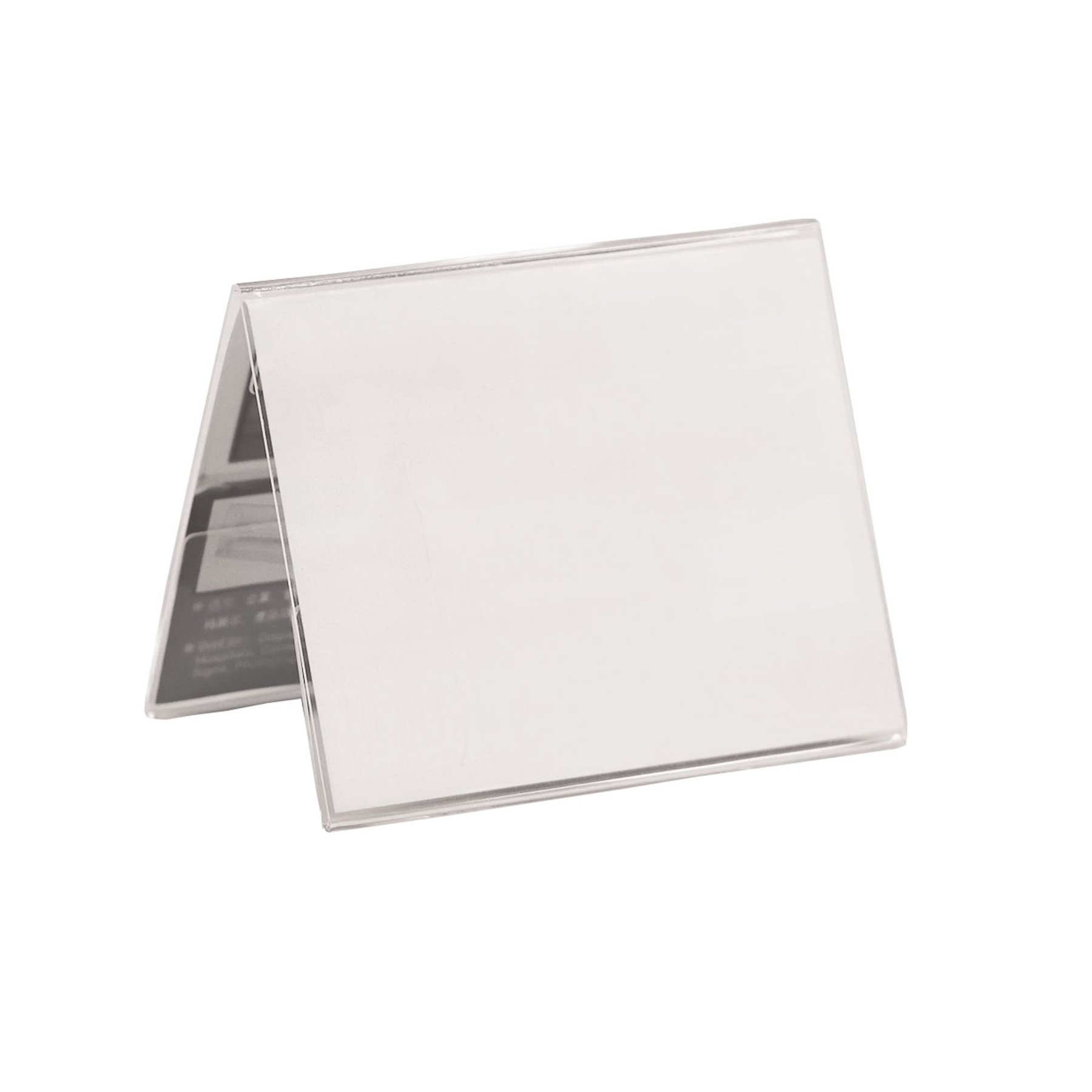 KEJEA Информационна поставка за бюро, хоризонтална, 100 х 80 mm, прозрачна - Image 2