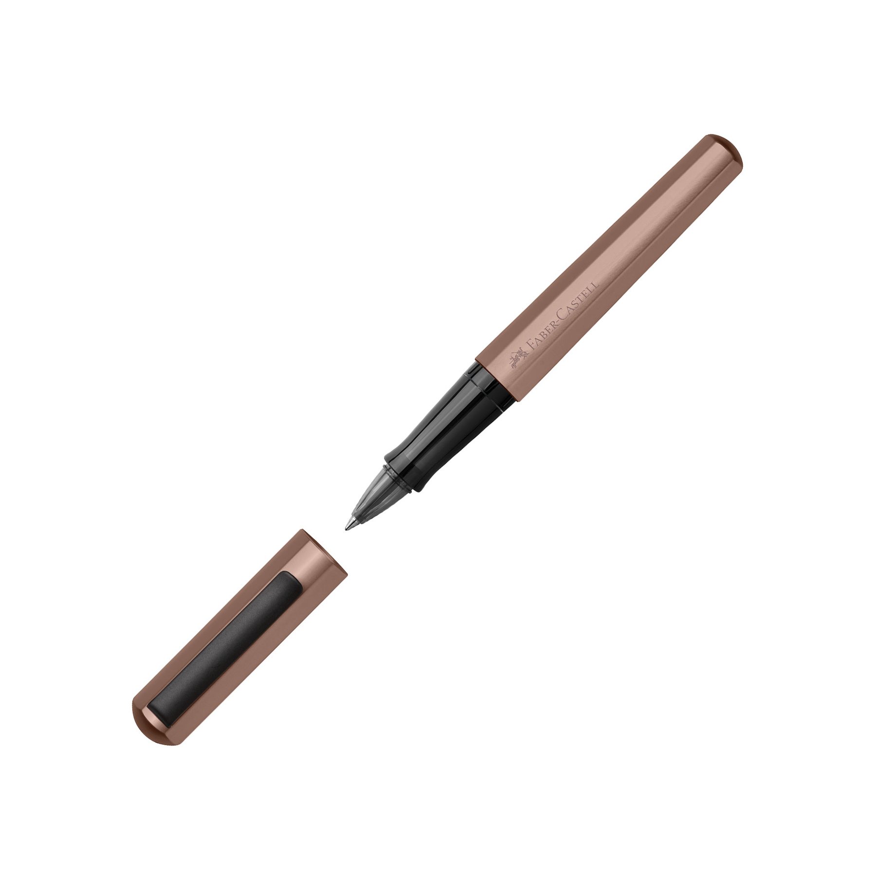 Faber-Castell Ролер Hexo, бронзов - Image 2