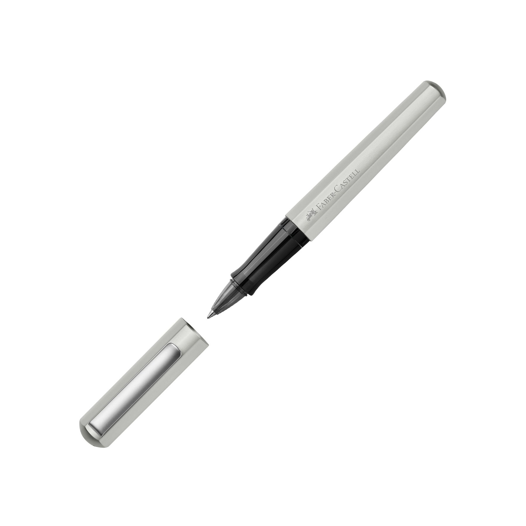 Faber-Castell Ролер Hexo, матово - сребрист - Image 2