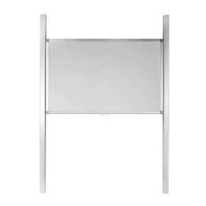 Office 1 Система бяла дъска Guillotine, магнитна, за дисплей 65''