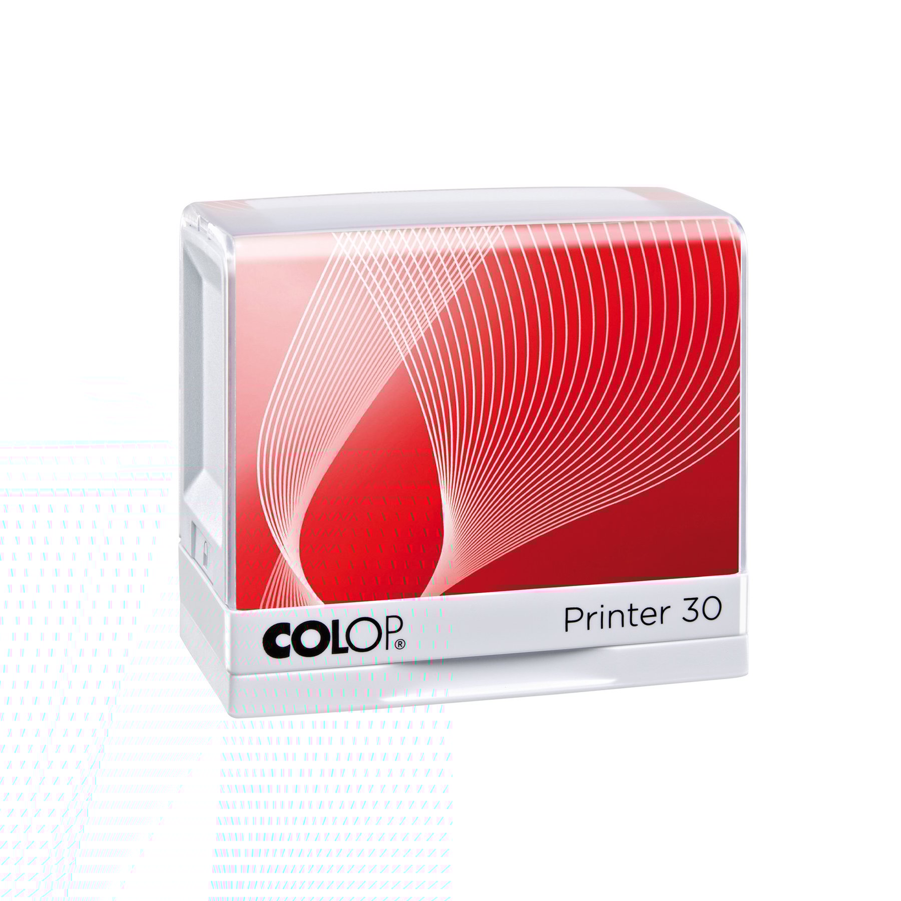 Colop Печат Printer 30, правоъгълен, 18 x 47 mm, син - Image 2