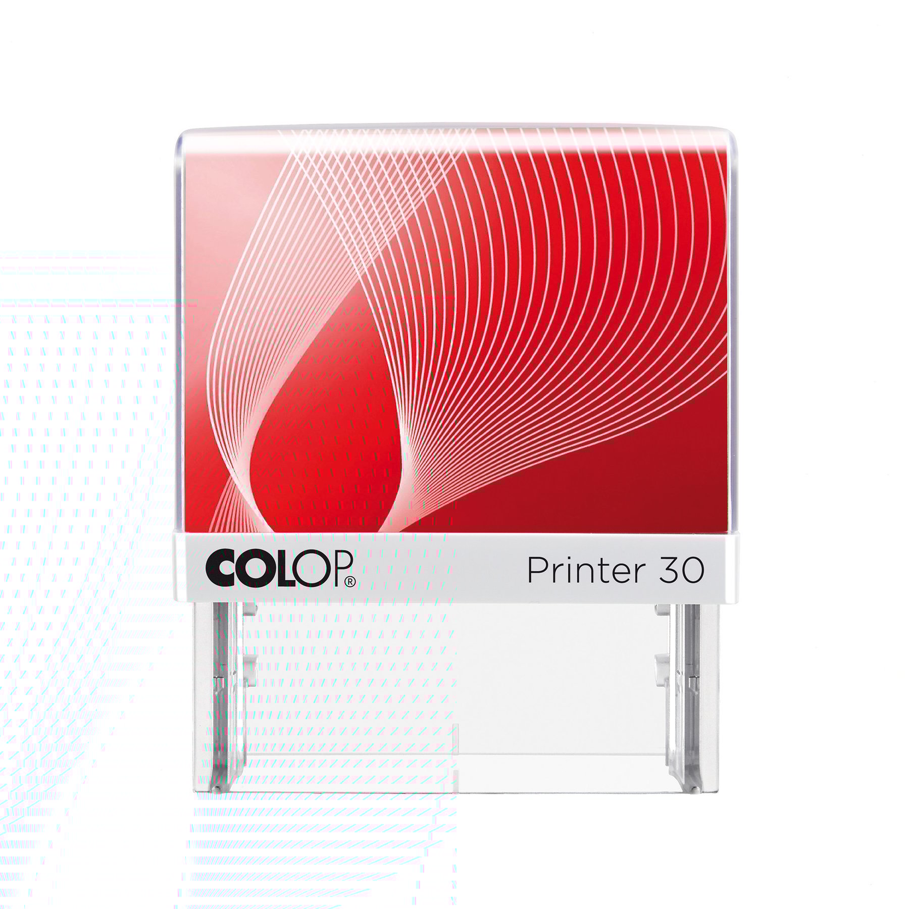 Colop Печат Printer 30, правоъгълен, 18 x 47 mm, син - Image 3