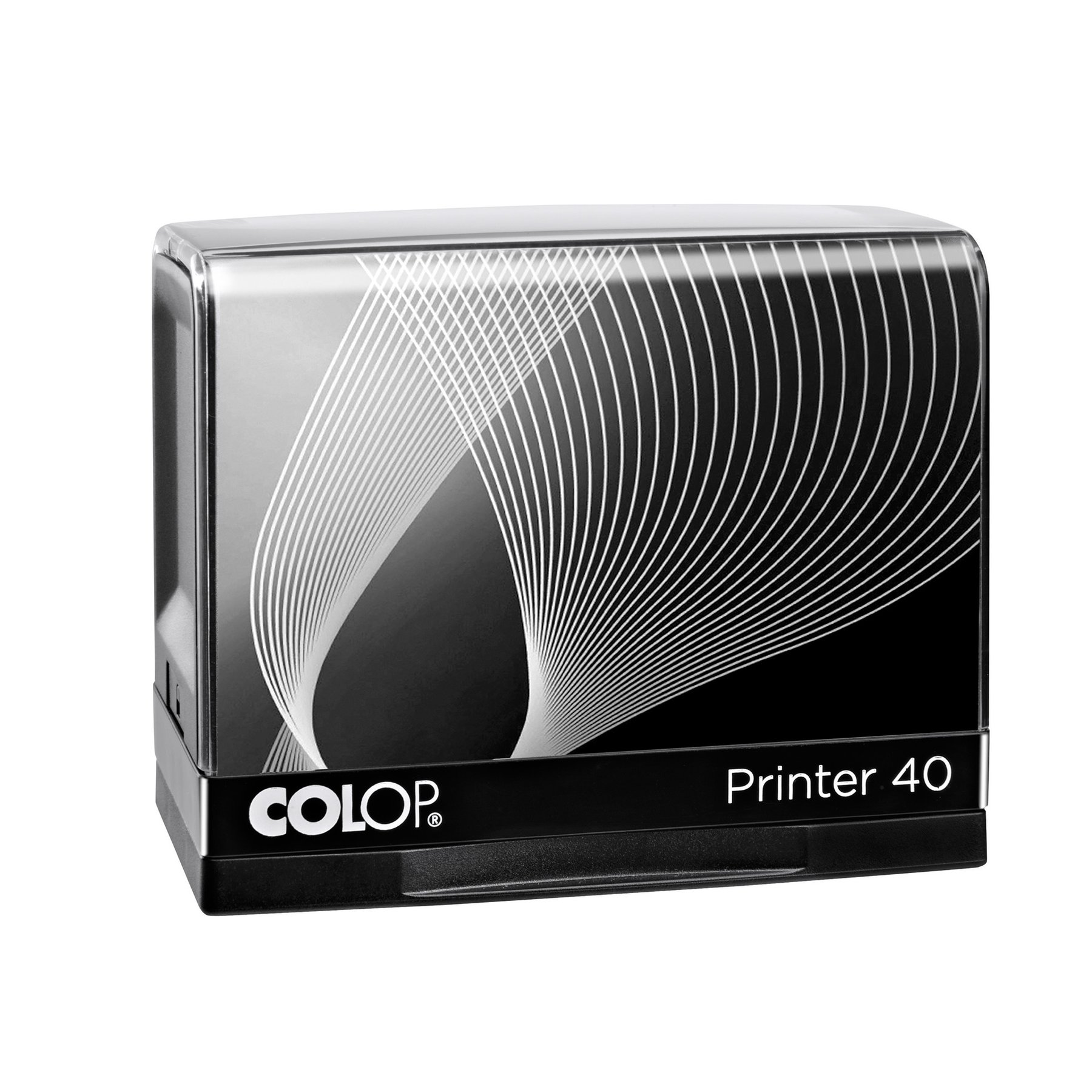 Colop Печат Printer 40, правоъгълен, 23 x 59 mm, черен - Image 2
