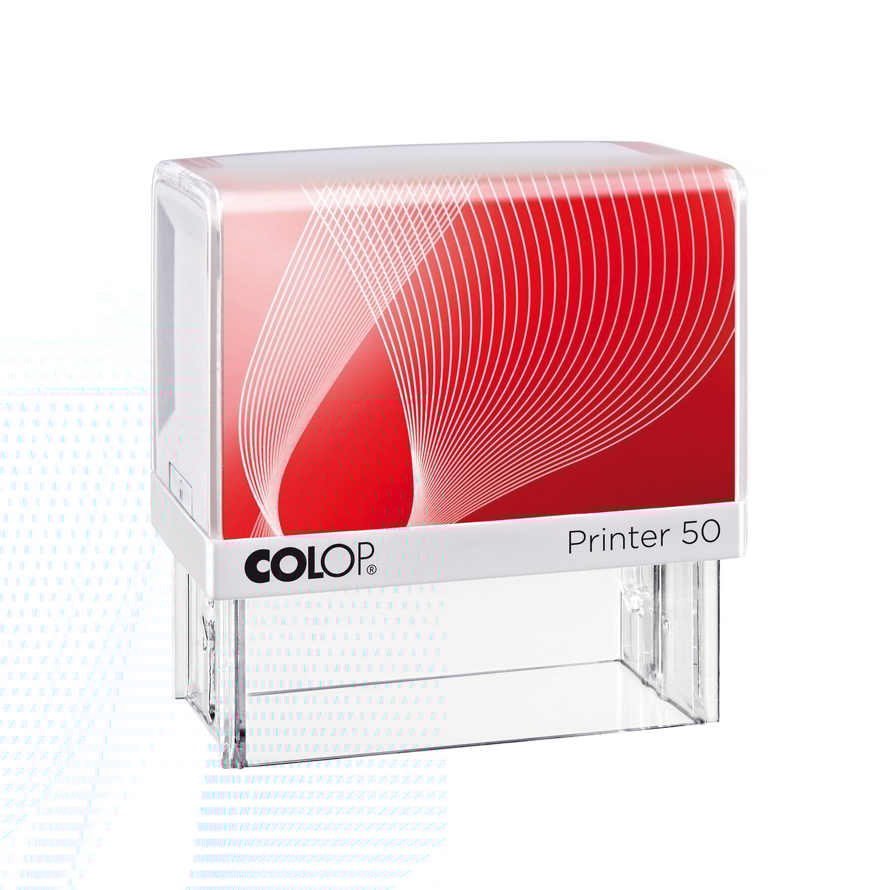 Colop Печат Printer 50, правоъгълен, 30 x 69 mm, син