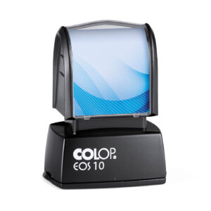 Colop Печат EOS 10, правоъгълен, 27 x 12 mm, син