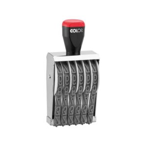 Colop Номератор 15006, с 6 цифри, 15 mm, ръчен