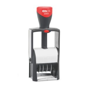 Colop Датник 2000/5, с цифри, 5 mm, черен