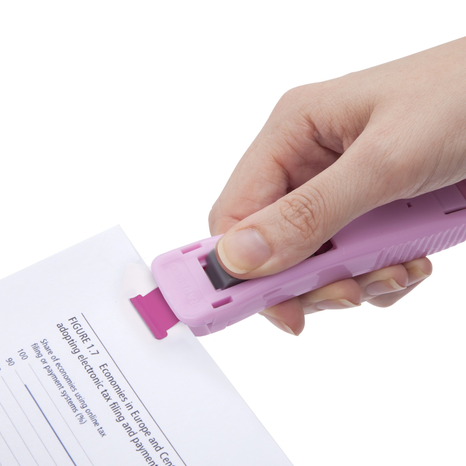 Rapesco Клипсове Supaclip, метални, за 40 листа, цветни, 50 броя - Image 3