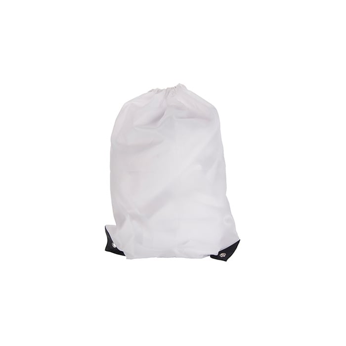 BESTSUB Мешка, с връзки, бяла, с възможност за персонализация - Image 2