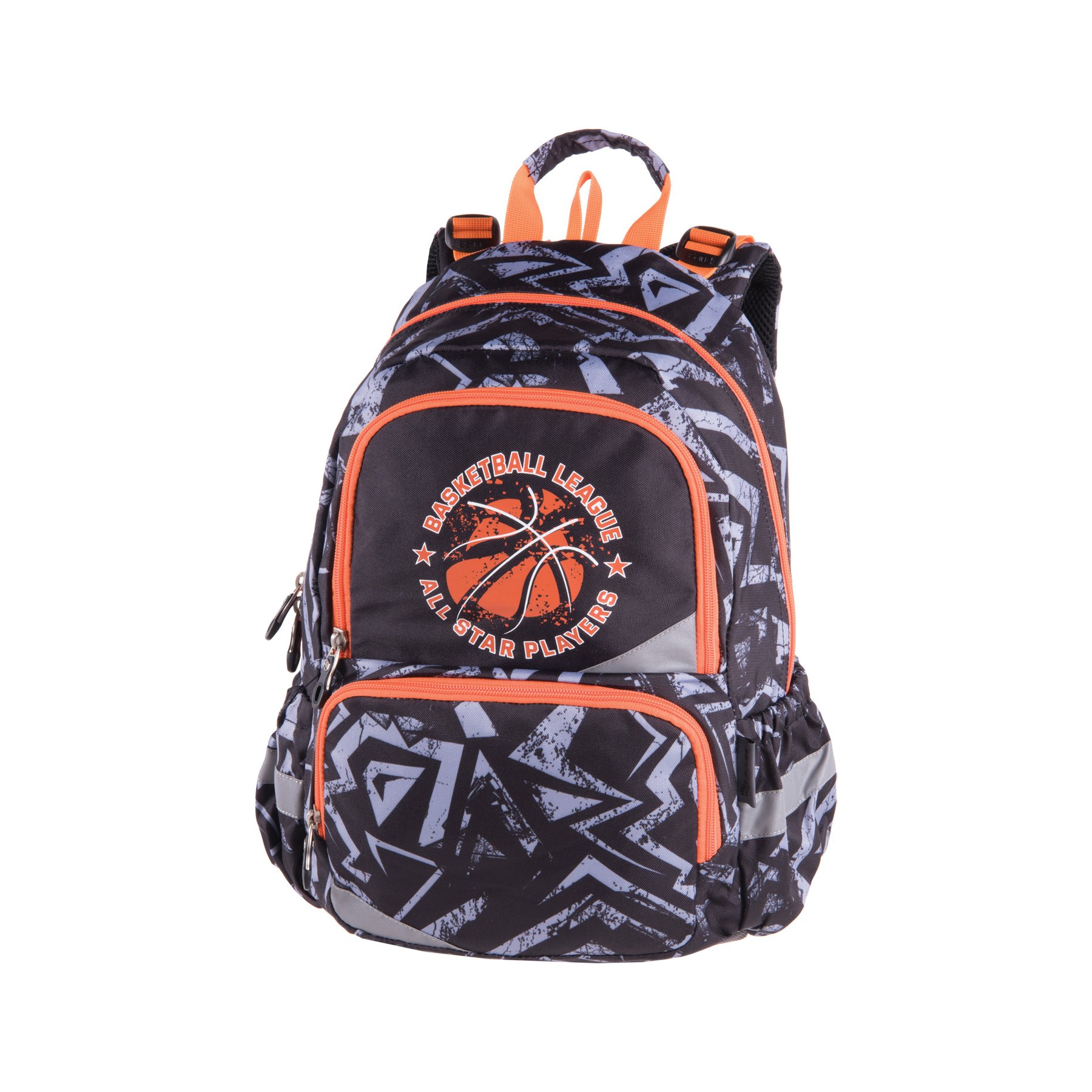 Pulse Раница Anatomic Basketball League, черно-оранжева - Image 2