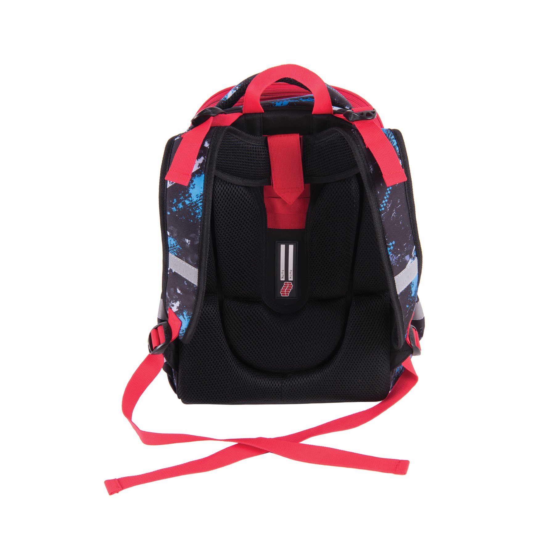 Pulse Раница Anatomic Cube - Off Road, синьо-червена - Image 3