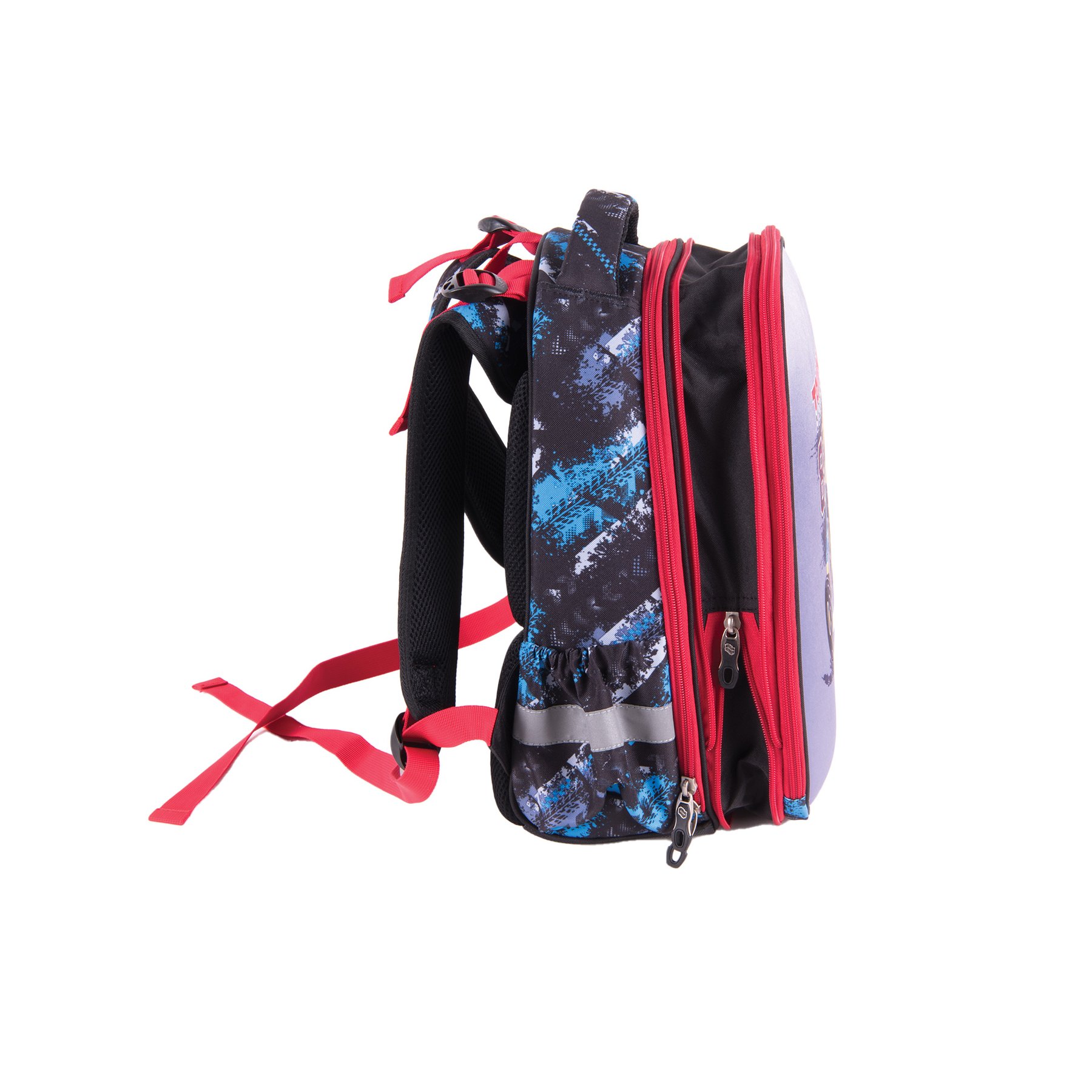 Pulse Раница Anatomic Cube - Off Road, синьо-червена - Image 4