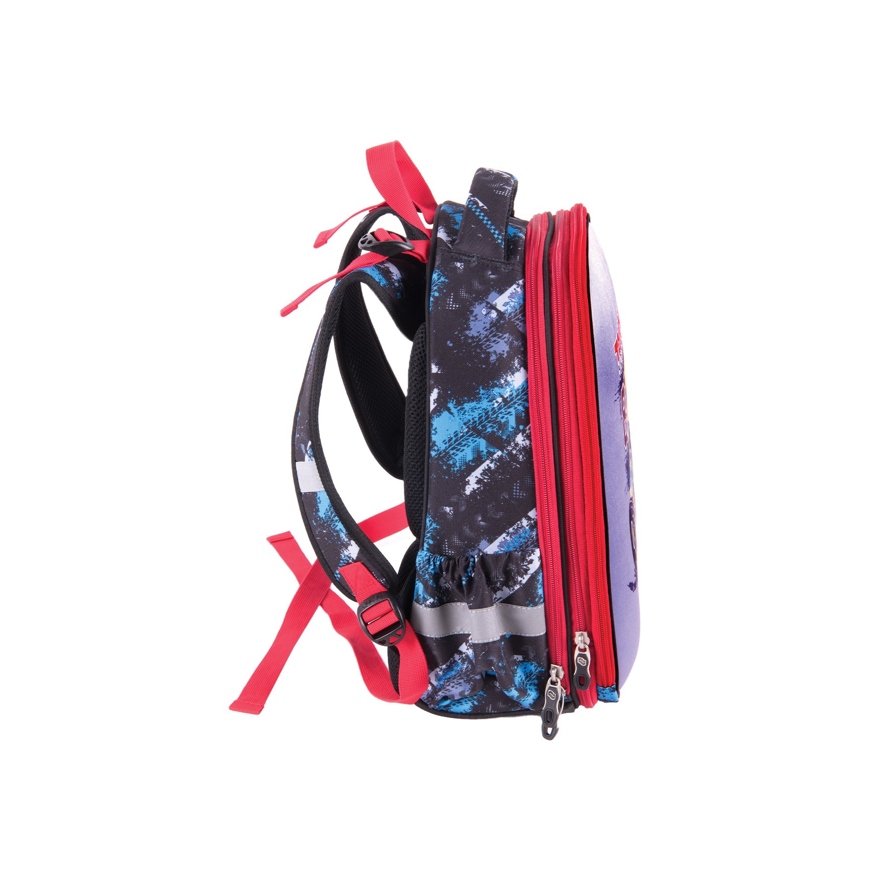 Pulse Раница Anatomic Cube - Off Road, синьо-червена - Image 6