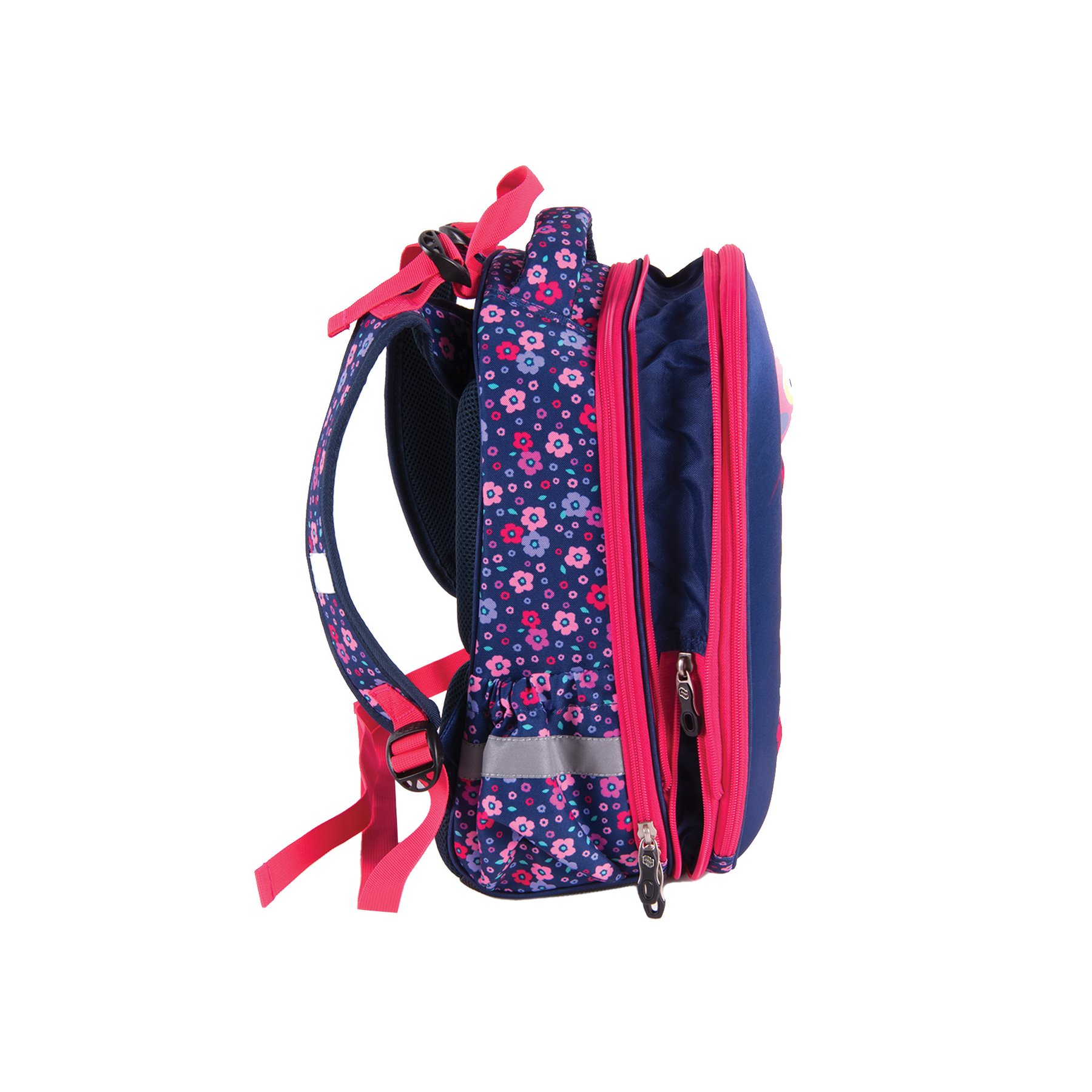 Pulse Раница Anatomic Cube - Owl Dreams, синьо-червена - Image 2