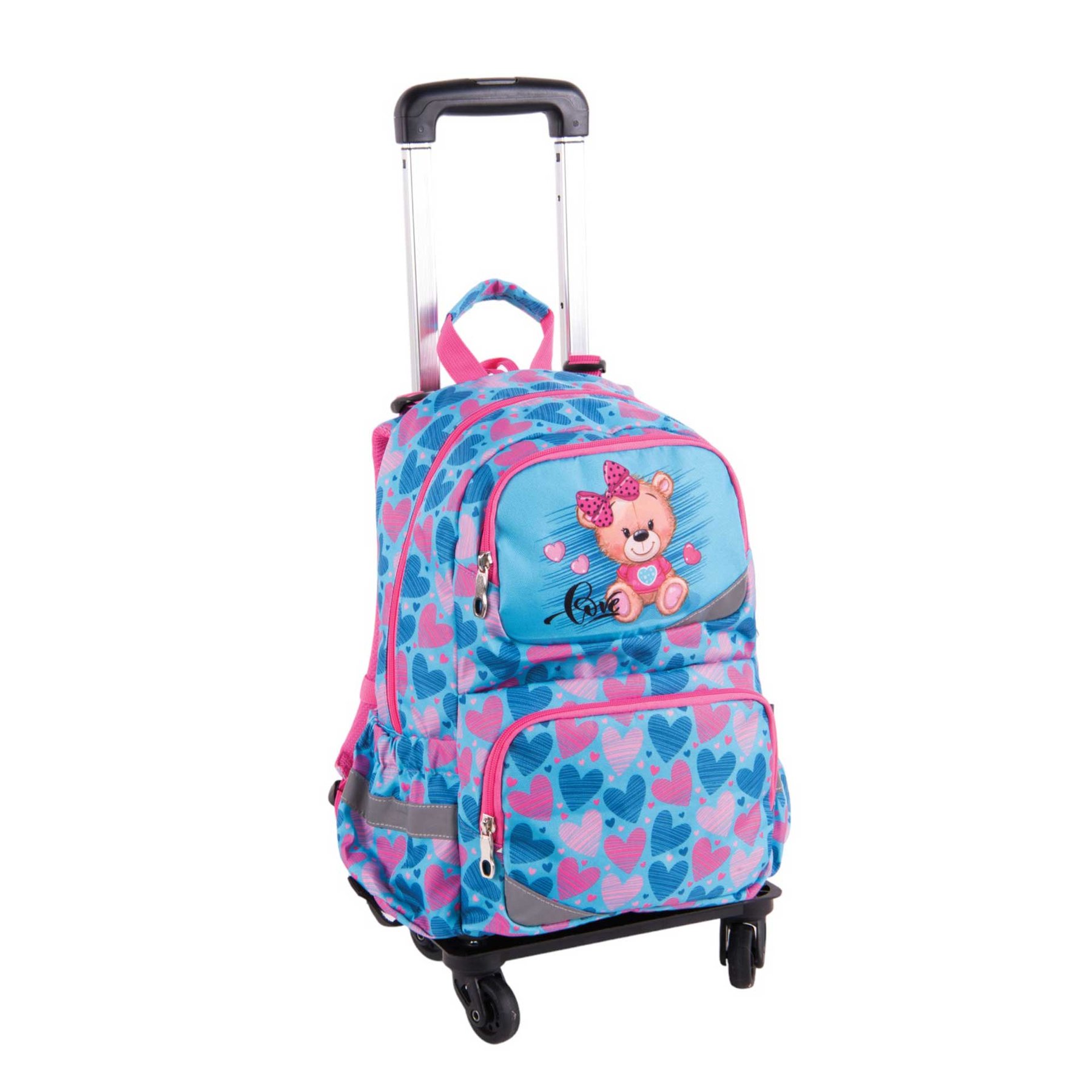 Pulse Раница Anatomic Teddy, синьо-розова - Image 7